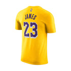 Nike Los Angeles Lakers NBA Tee Amarillo - Back View