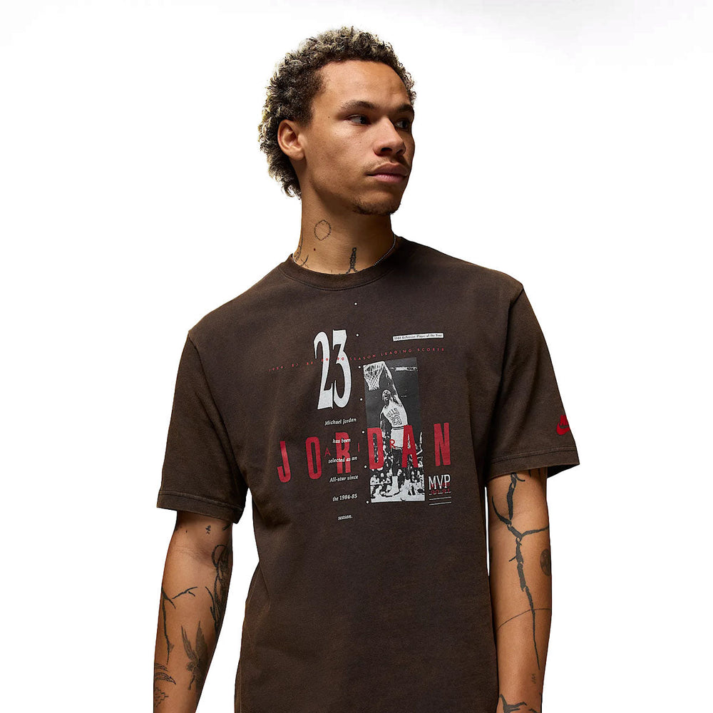 Jordan Brand Reissue Tee 'Black Gym Red'