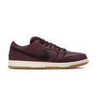 Nike SB Dunk Low Pro ISO Burgundy Crush lateral view