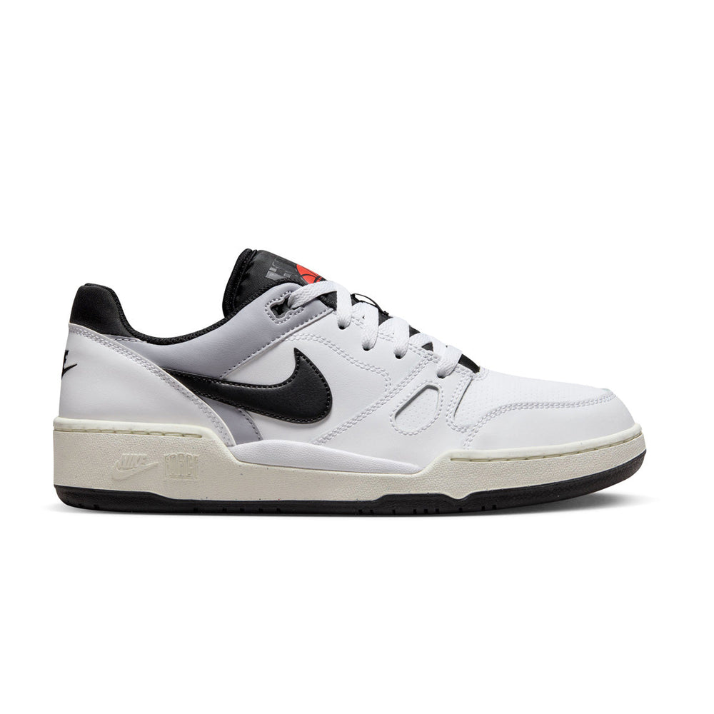 Nike Full Force Low White Black - Side View