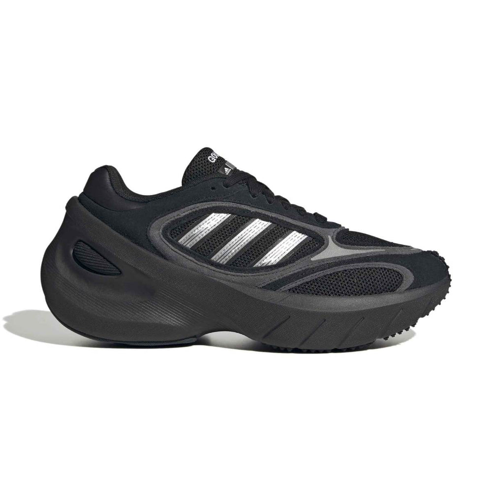 adidas Adizero Goukana Core Black Silver Metallic lateral view