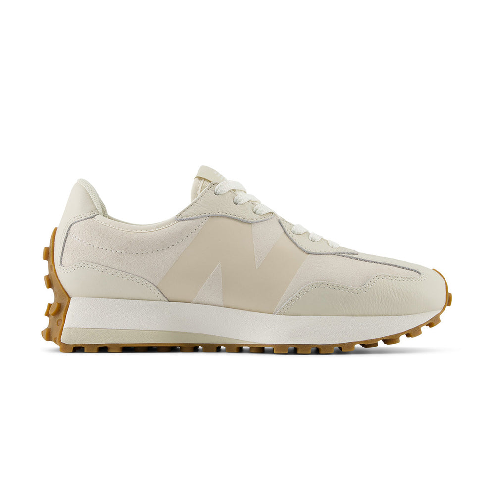 New Balance Wmns 327 Beige - Side View