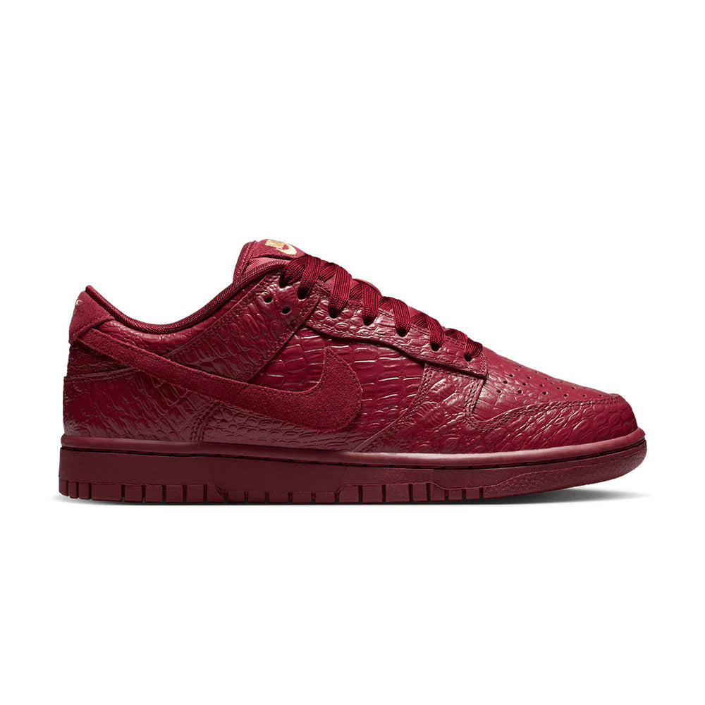 Wmns Dunk Low Crocs Team Red - side view