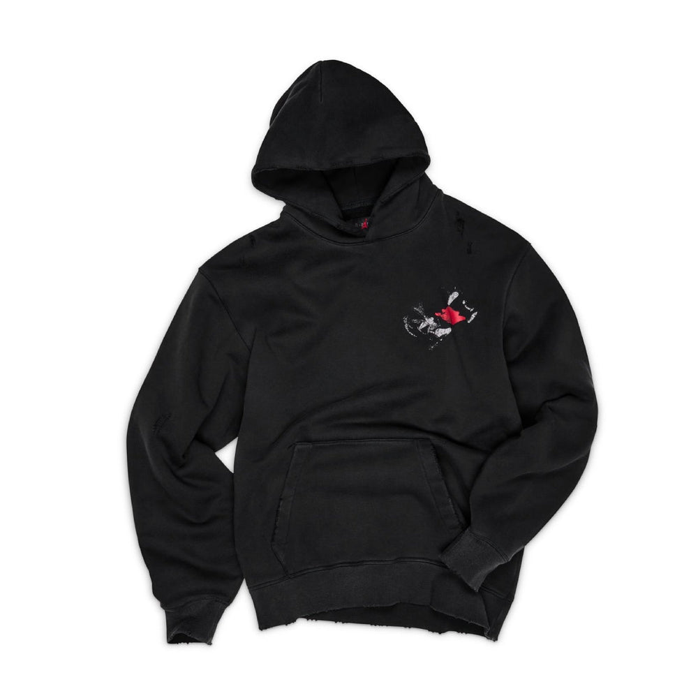 Jordan Black Cat Pullover Hoodie 'Black'