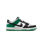 Kids Dunk Low Off White Malachite - side view