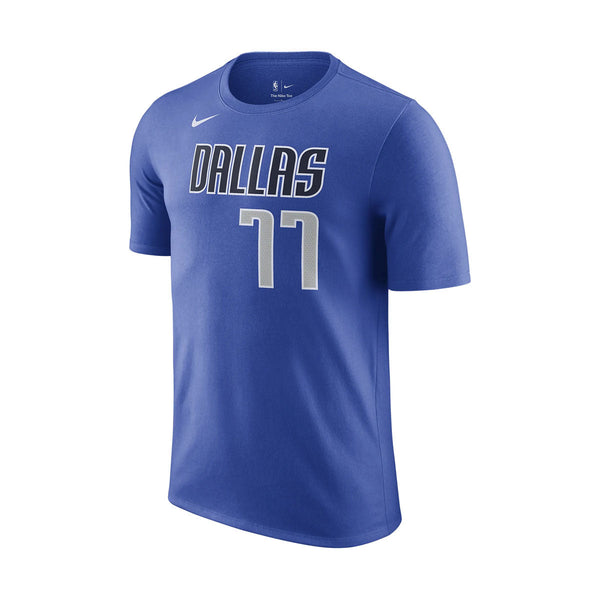 Nike Dallas Mavericks NBA Tee Game Royal - Back View