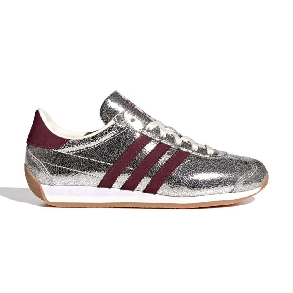 Adidas Wmns Country OG 'Silver Metallic Maroon'