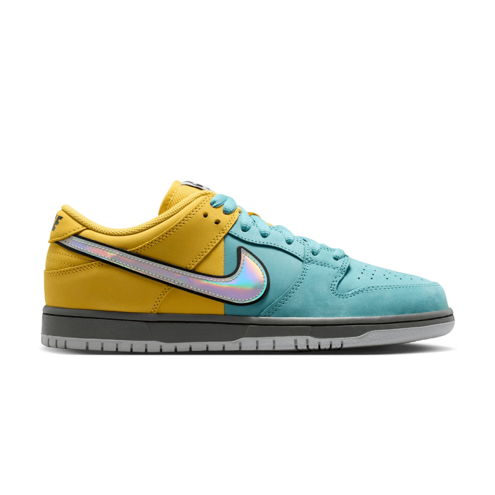 SB Dunk Low Pro Muni Fast Pass Lightning - side view