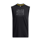 Under Armour Curry Sleeveless Tee Black - Back View