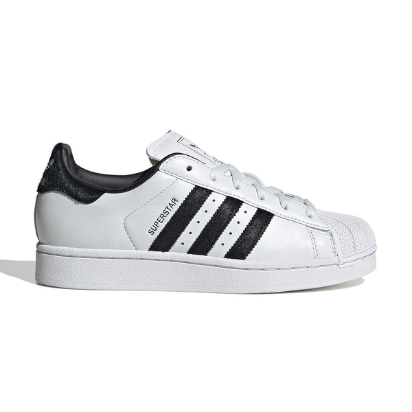 Adidas Wmns Superstar II White Black Pony - Side View