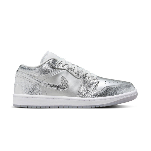Wmns Air Jordan 1 Low SE 'Metallic Silver'