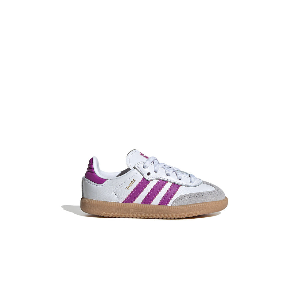 adidas Originals Toddlers Samba OG 'White Purple Burst'