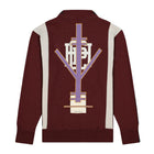 Champion + Craig Green 70s Vintage Print Half Zip-Up Sweatshirt 'Burgundy'