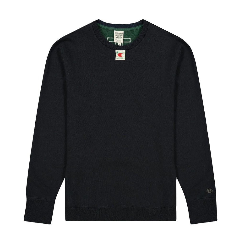 Champion + Craig Green 80s Vintage Print Sweatshirt 'Forest Green'