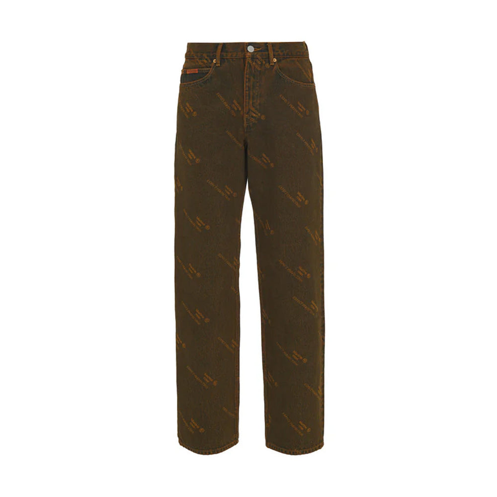 Martine Rose Relaxed Fit Jeans 'Orange Laser'