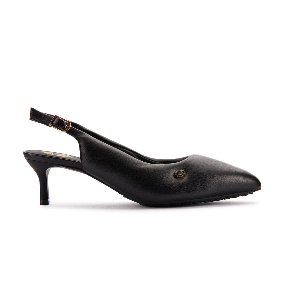 Clarks + Martine rose Wmns CUR Sling 1 'Black Leather'