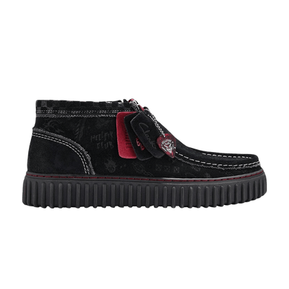 Stranger Things x Clarks Torhill Hi 'Hellfire Club - Black'