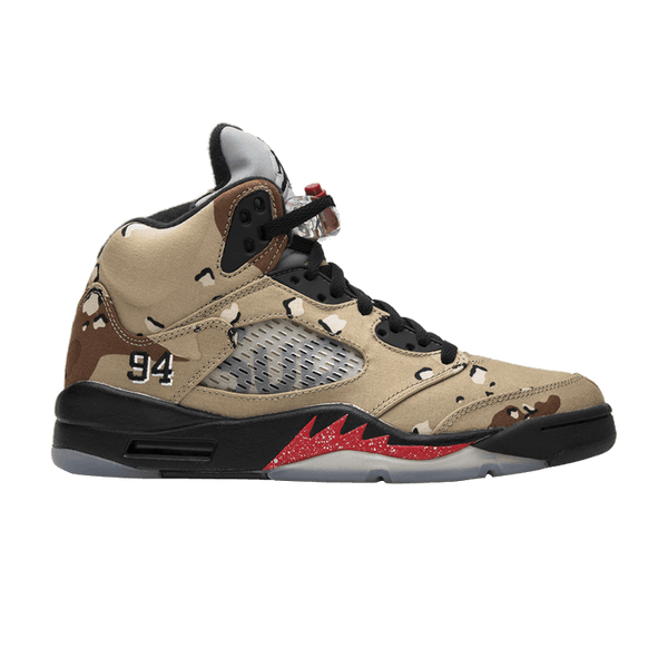 Supreme x Air Jordan 5 Retro 'Desert Camo'