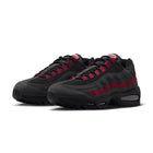 Nike Air Max 95 Big Bubble Black Team Crimson Wolf Grey medial view