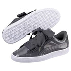 PUMA Wmns Basket Heart Patent Trainer 'Black'