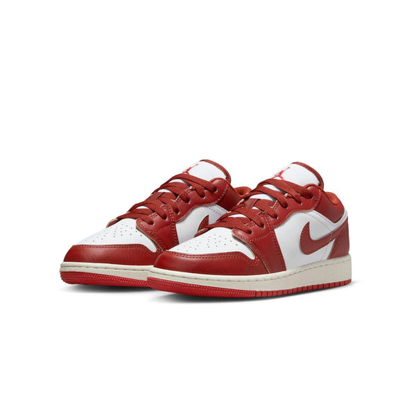 Kids Air Jordan 1 Low SE Dune Red - profile