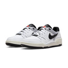 Nike Full Force Low White Black - Angled View
