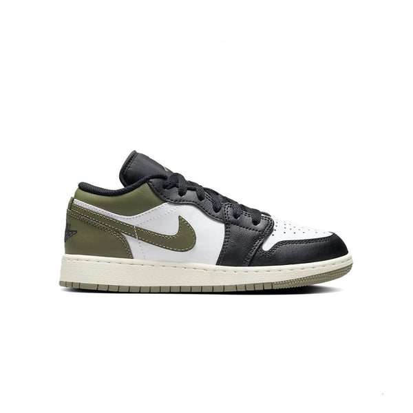 Jordan Brand Kids Air Jordan 1 Low 'Black Toe Medium Olive'
