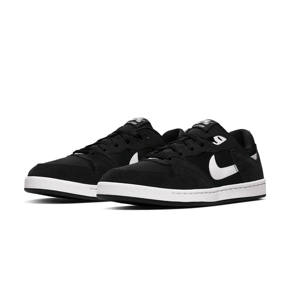 Nike SB Alleyoop Black White - Angled View
