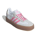 Adidas Wmns Sambae White Bliss Pink - Angled View