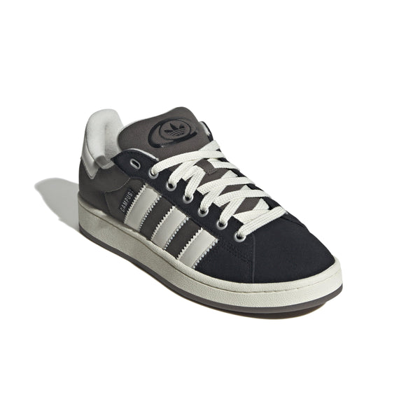 Adidas Campus 00s Charcoal White Black - Angled View