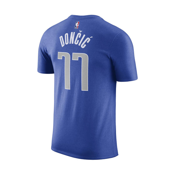 Nike Dallas Mavericks NBA Tee Game Royal - Front View