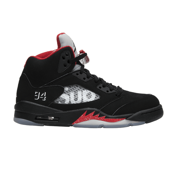 Supreme x Air Jordan 5 Retro 'Black'