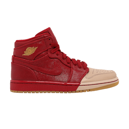Wmns Air Jordan 1 Retro High Premium 'Dipped Toe - Red'