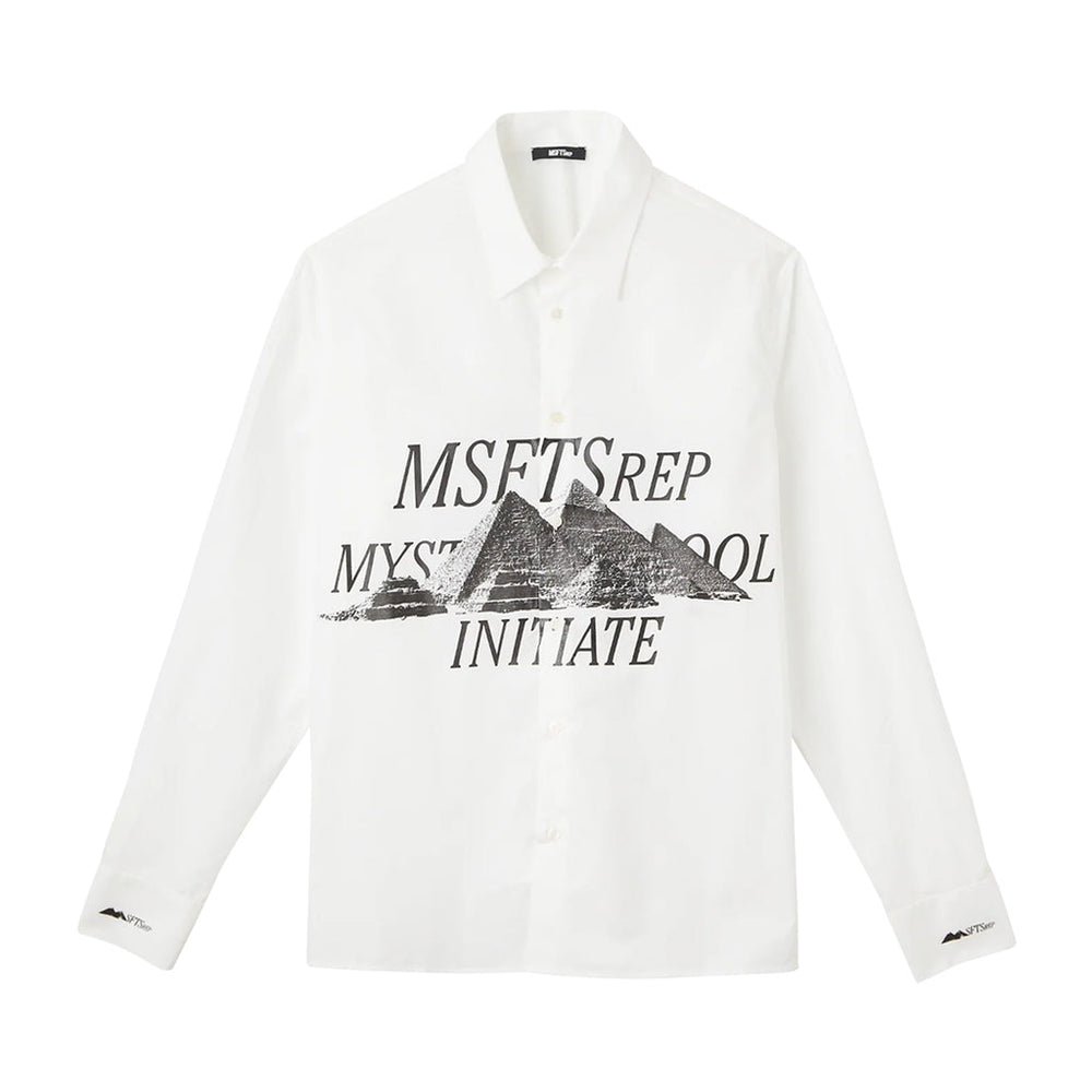 MSFTSrep Mystery School Initiate Giza Shirt 'White'