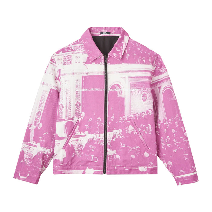 MSFTSrep Anti Federal Reserve Work Jacket 'Multi'