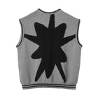 MSFTSrep Mystery School Uniform Black Flower Vest 'Grey'