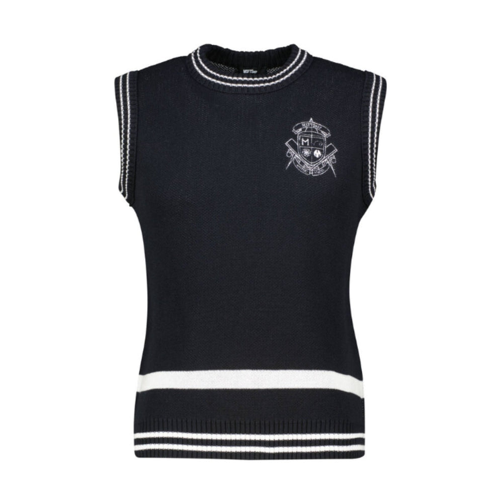MSFTSrep Mystery School Crest Uniform Vest 'Black'