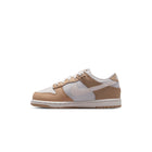 Little Kids Dunk Low Linen Platinum Tint - detail