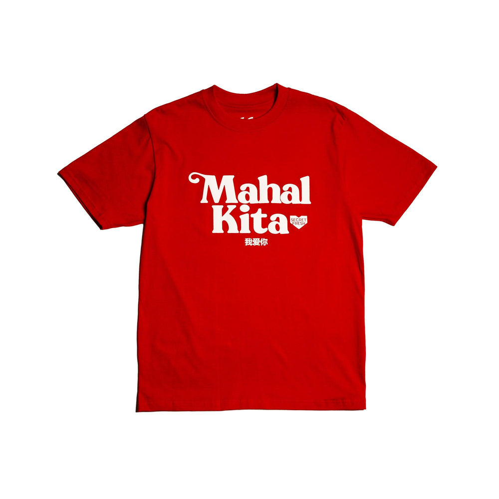 Secret Fresh Mahal Kita Tee Red - Front View