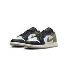 Kids Air Jordan 1 Low Black Toe Medium Olive - profile