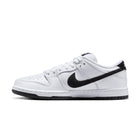 SB Dunk Low Pro White Black - detail