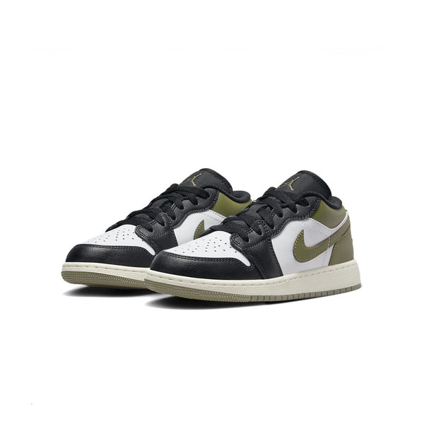 Jordan Brand Kids Air Jordan 1 Low 'Black Toe Medium Olive'