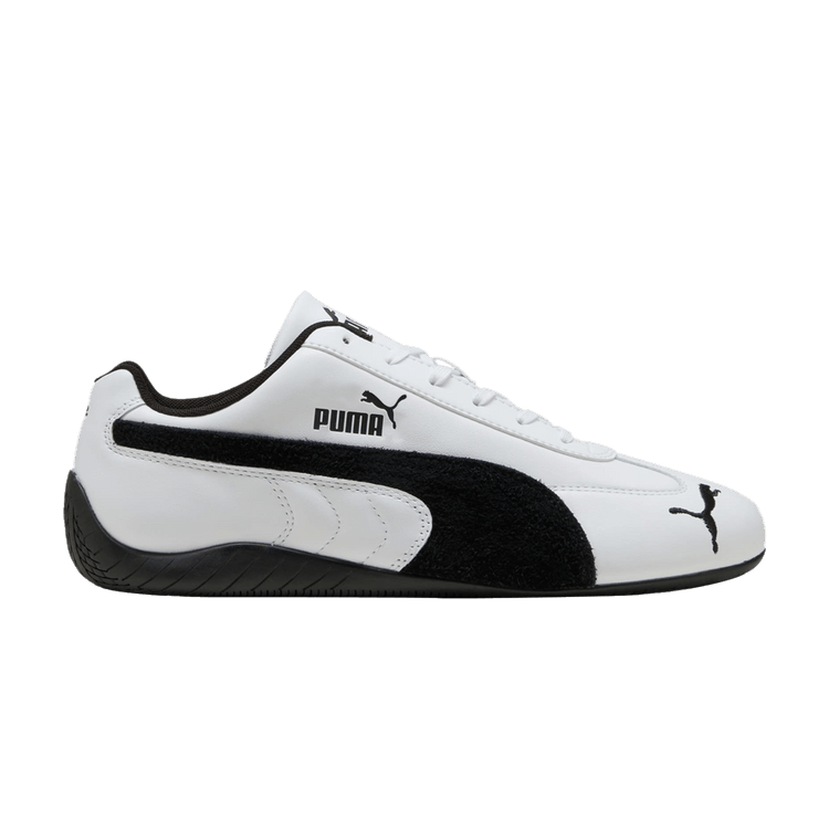 Puma Speedcat Leather 'White Black Suede Stripe'