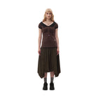 Perks And Mini Twin Oaks Wide Neck Polo 'Brown'