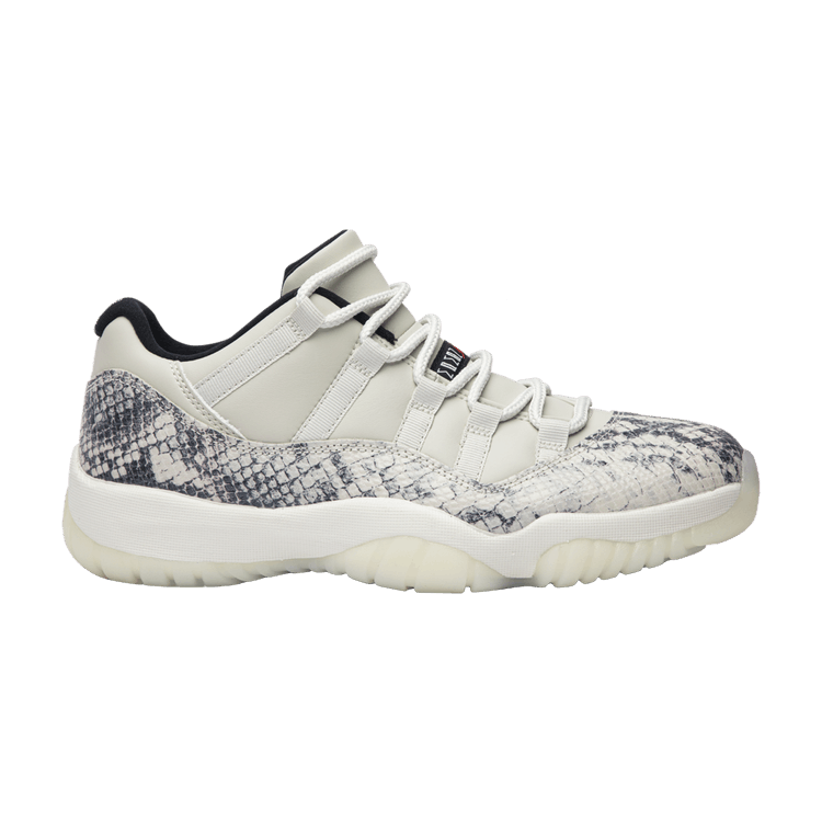 Air Jordan 11 Retro Low 'Light Bone Snakeskin'