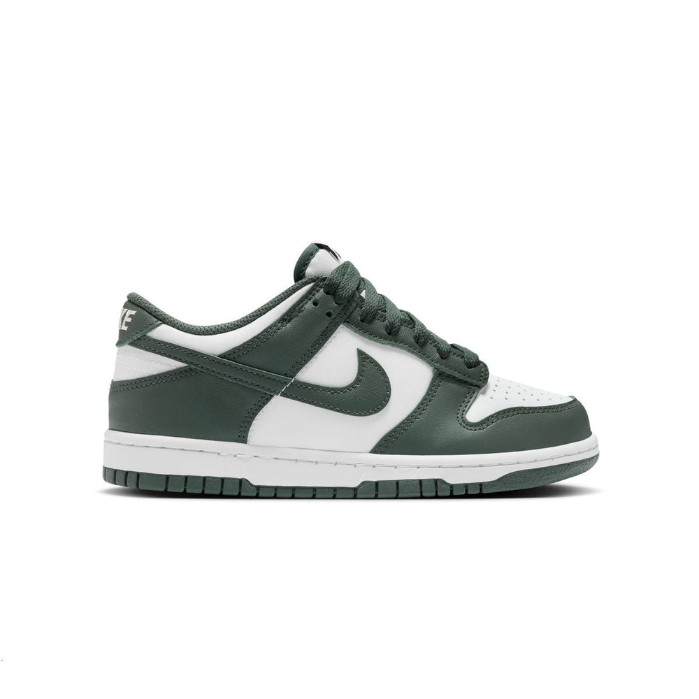 Kids Dunk Low White Vintage Green - side view