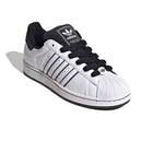 Adidas Superstar II White White Black - Angled View