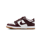 Kids Dunk Low Burgundy Crush - detail
