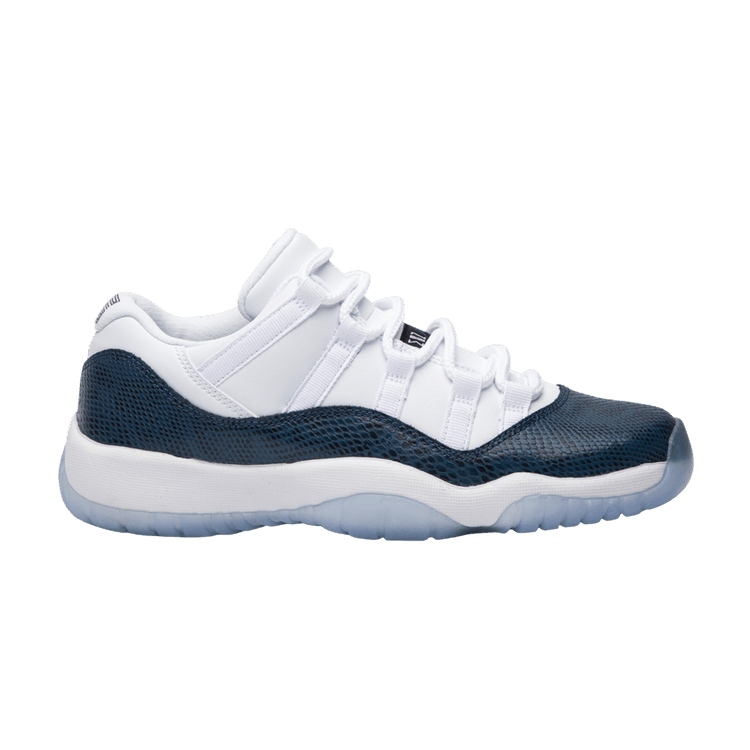 Air Jordan 11 Retro Low GS 'Navy Snakeskin' 2019
