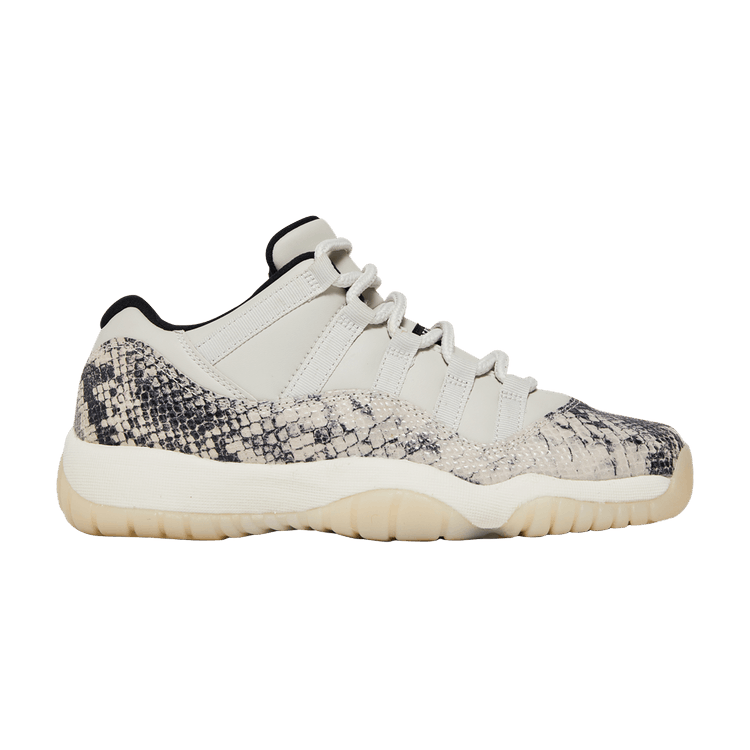 Air Jordan 11 Retro Low GS 'Light Bone Snakeskin'